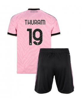 Juventus Khephren Thuram #19 Maglia Gara Trasferta Repliche 2026-27 Bambino Maniche Corte Juventus Khephren Thuram #19 Maglia Gara Trasferta Repliche 2026-27 Bambino Maniche Corte